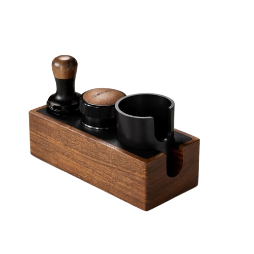 Station de tassage premium avec tiroir de rangement