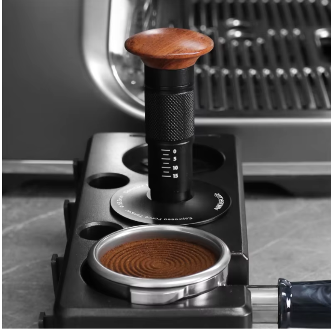 Tamper espresso à pression constante