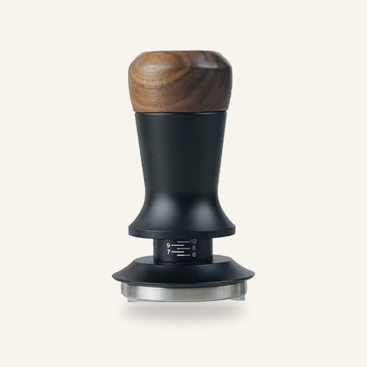 Tamper réglable en noyer